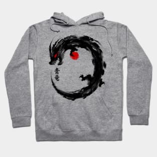 enso dragon Hoodie